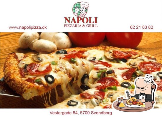 Brink Forskel Bygger Napoli Pizza & Grill pizzeria, Svendborg - Restaurant menu and reviews