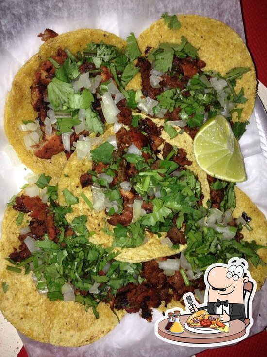 Menu at El Trompo Taqueria restaurant, McAllen