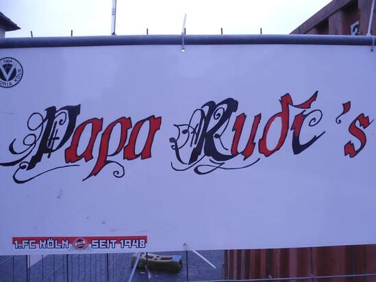Menu at Papa Rudis pub & bar, Cologne
