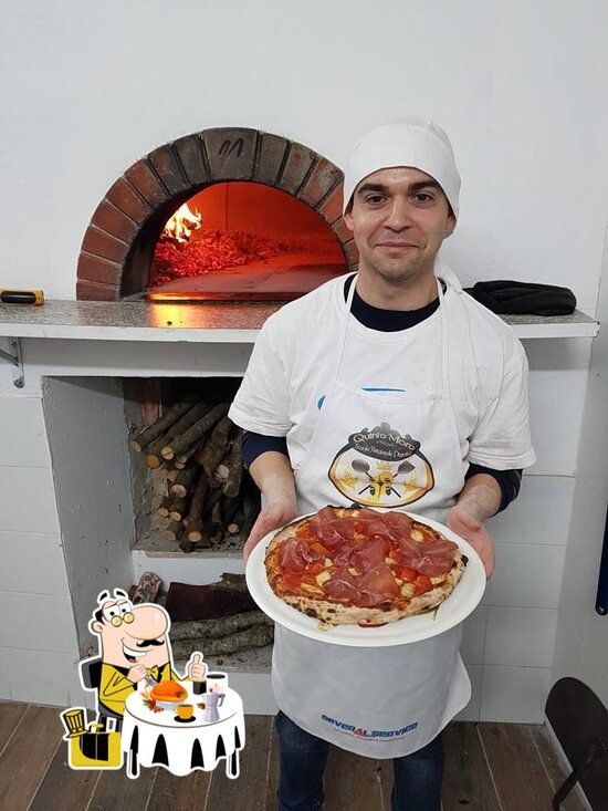 Menu da Scuola Pizzaioli Quinto Moro pizzeria, Iglesias