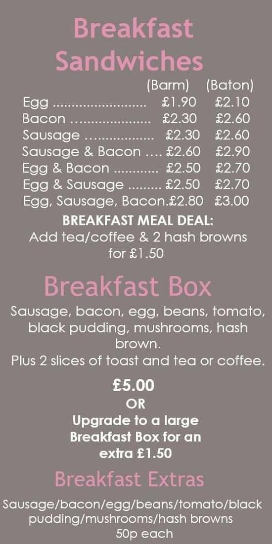 Menu At Bizzie Lizzies Kitchen Cafe Preston   R90a Bizzie Lizzies Kitchen Menu 