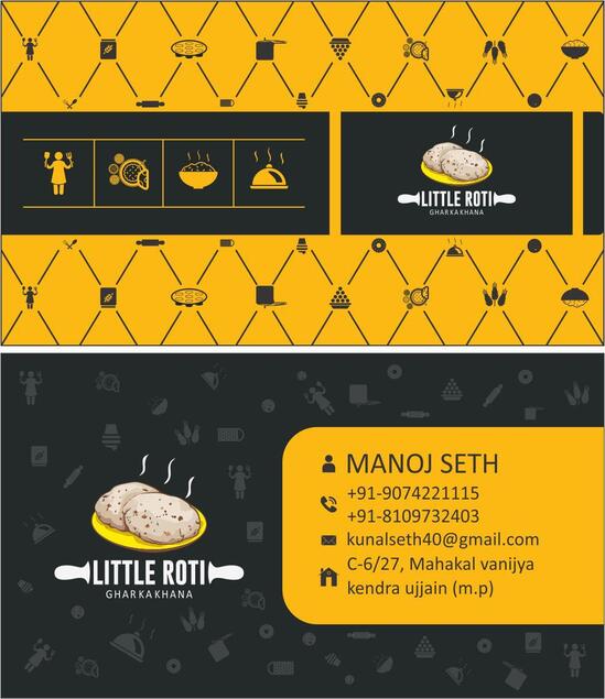 Menu at Little Roti, Ujjain