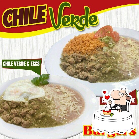 Menu at Chelo's Burgers restaurant, Colton