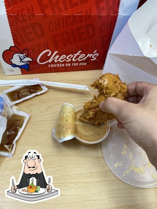 Menu at Chester's Chicken fast food, Williams