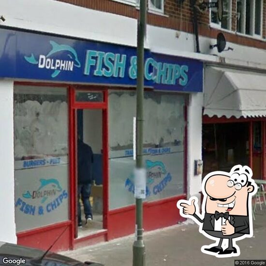 Menu at Dolphin Fish & Chips fast food, Dorking