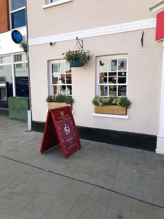 Menu at The Rose Inn restaurant, Wokingham