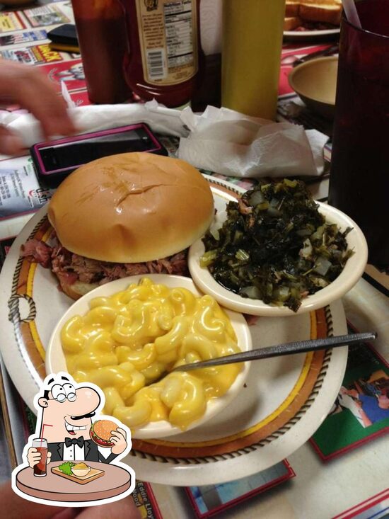 Menu at Larry's Real Pit Bar-B-Q, Enterprise