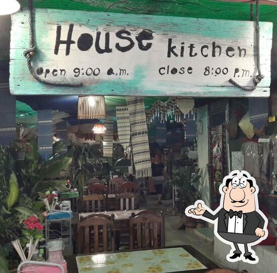 Menu at The House Kitchen restaurant, Chiang Mai, sinharat rd lane 3