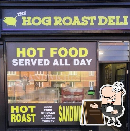 Menu at Hog Roast Deli restaurant, Whitley Bay