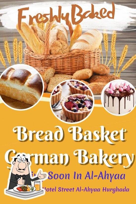 Speisekarte von Bread Basket German Bakery AlAhyaa, Hurghada