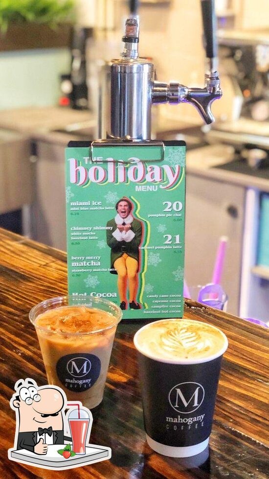 Menu at Mahogany Coffee Shop & Cafe, Sanford