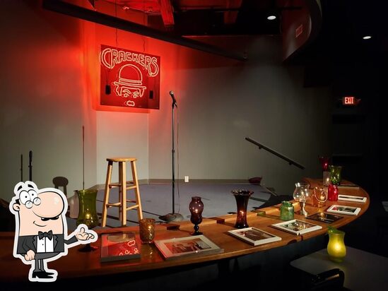 Menu at Crackers Comedy Club, Indianapolis