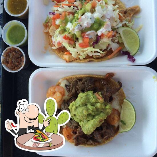 Menu at Rudy's Taco Shop restaurant, Solana Beach