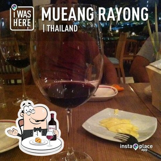 Menu at Rayong bar, Rayong