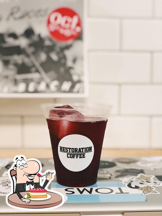 Carta de Restoration Coffee, Whitman, 564 Washington St