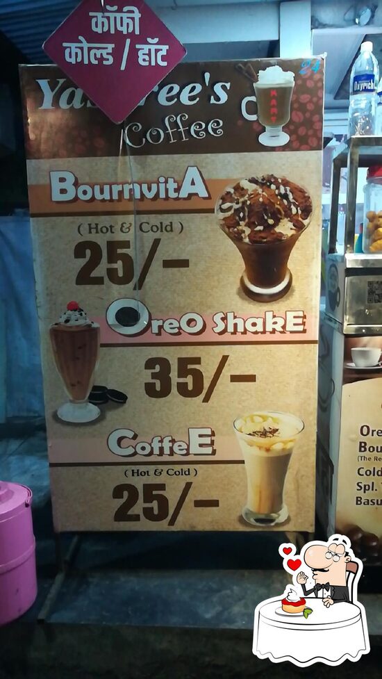 Menu at YASHREE'S THE COFFEE HOUSE, Pune