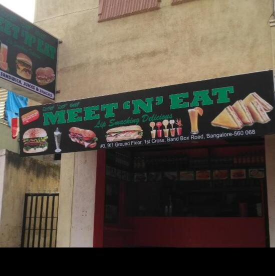 Menu at MEET n EAT The Burger Shop, Bengaluru