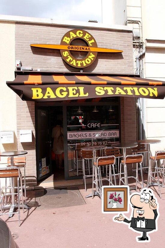 Menu at Bagel Station restaurant, Sceaux