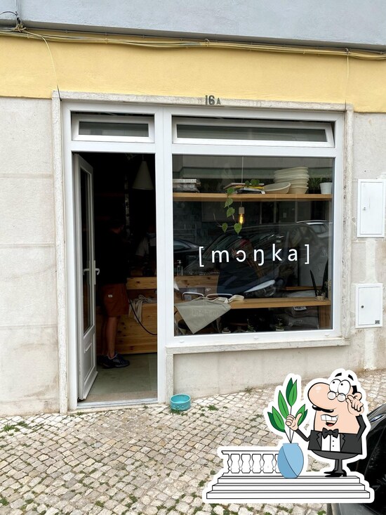 Menu at Monka Bakery, Lisbon