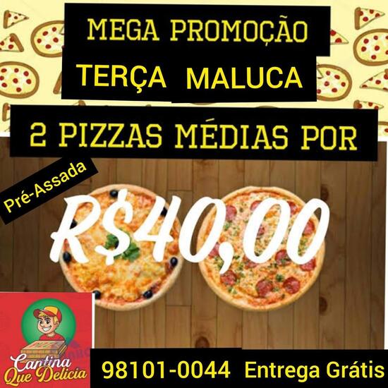 Menu em Cantina Que Delícia pizzaria Bebedouro