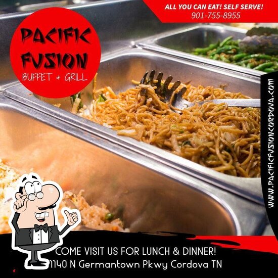 Menu at Pacific Fusion restaurant, Memphis