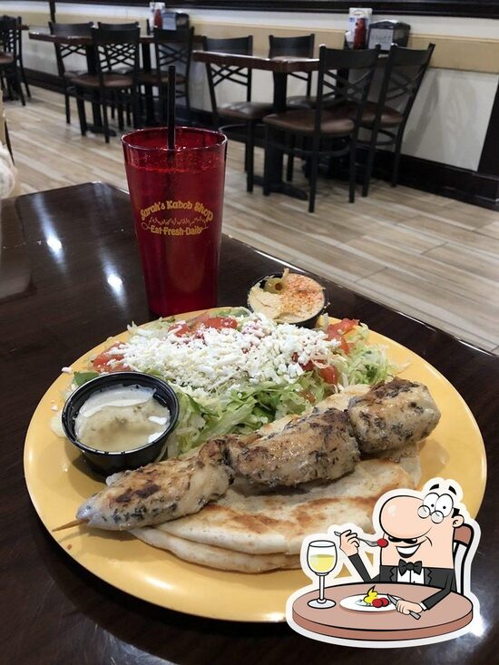 Menu at Sarah's Kabob Shop restaurant, Greensboro, 5340 W Market St