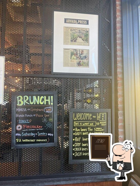 Menu at Lot One pub & bar, Arvada