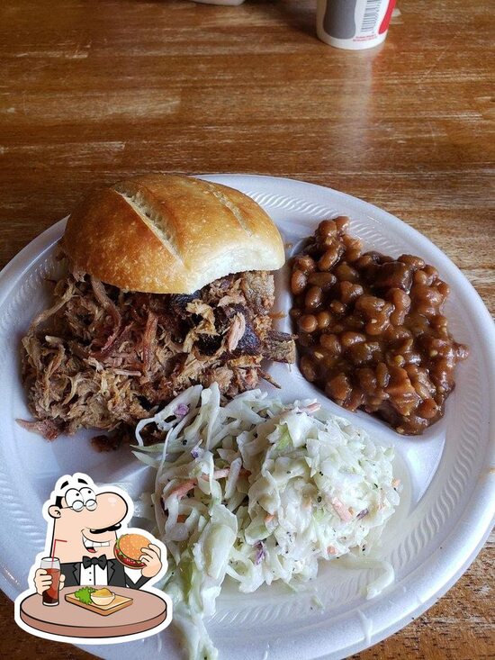 Menu at Bunky's BBQ, Spearfish