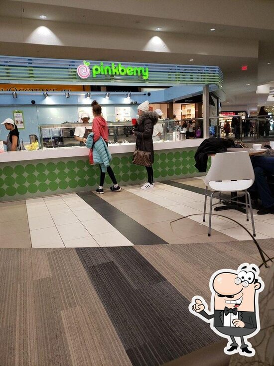 Menu at Pinkberry cafe, Ann Arbor