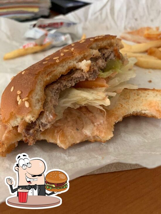 Carta del restaurante Burgers, San Bernardino, 256 E 40th St
