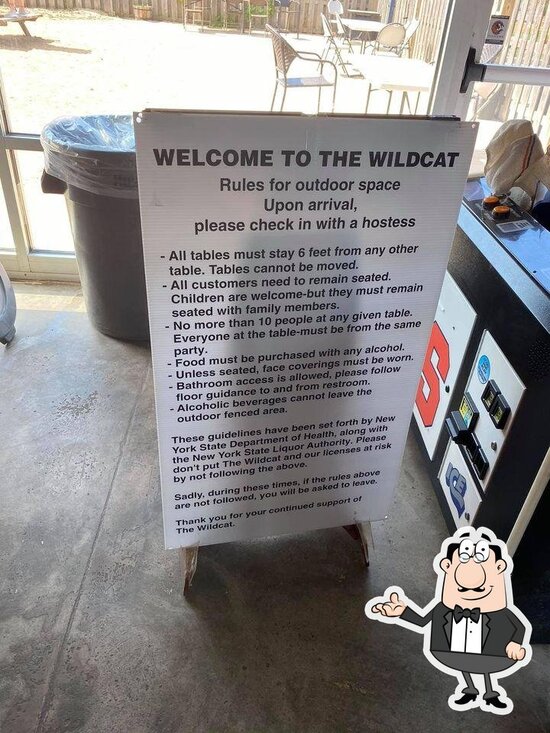 Menu at The Wildcat pub & bar, Fairmount, Milton Ave