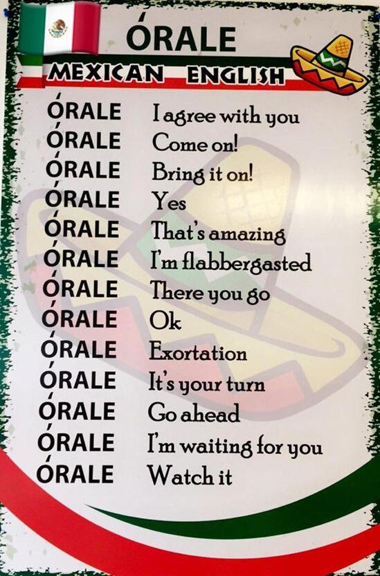 Menu at Manville Orale Mexican Restaurant, Manville