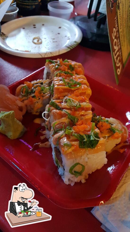 Patio's Tiki Bar & Grill in Little River Restaurant menu and reviews
