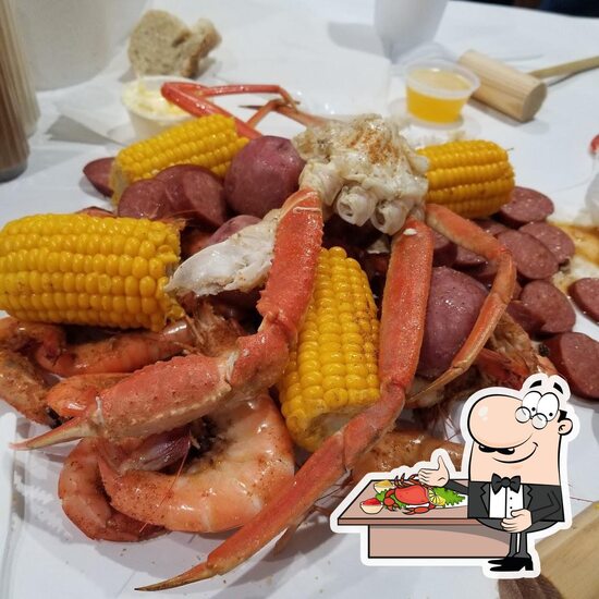 Menu at The Crazy Cajun Seafood Restaurant, Port Aransas