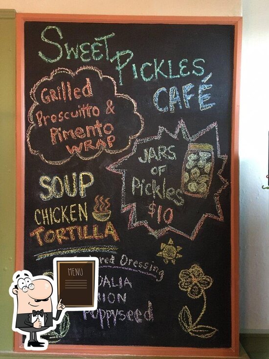 Menu at Sweet Pickles restaurant, Rome