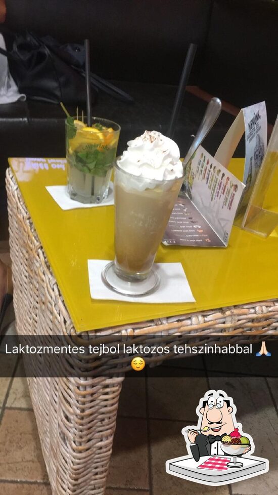 Carta de Woodoo Cafe, Miskolc, Miskolc Pláza