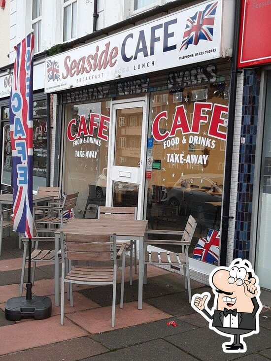 Menu at Seaside Cafe, Eastbourne