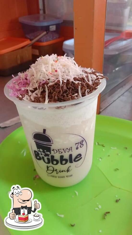 Menu at Deva bubble drink, Tulungagung