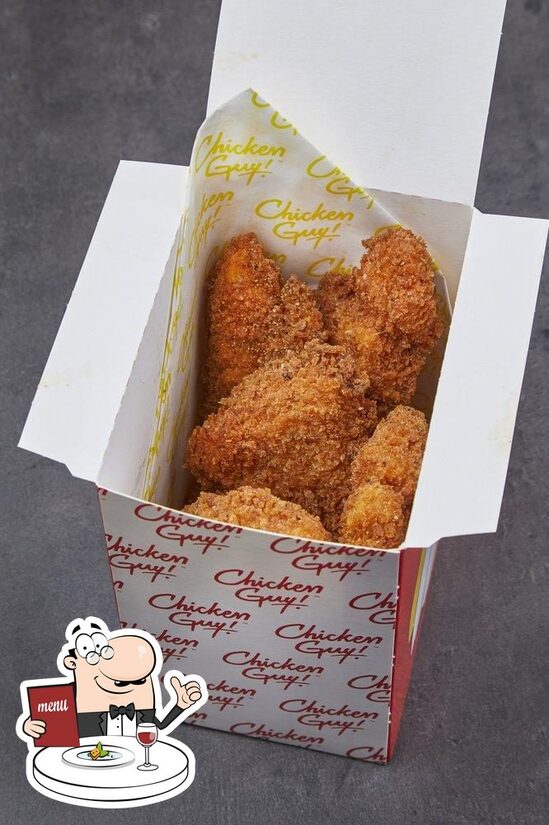 Menu at Chicken Guy! fast food, Santa Clara