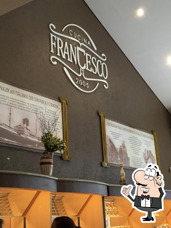 Menu at Cucina Francesco restaurant, Poços de Caldas