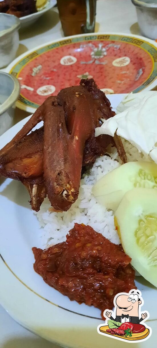 Menu at Bebek Goreng Pak Kasmo restaurant, East Jakarta