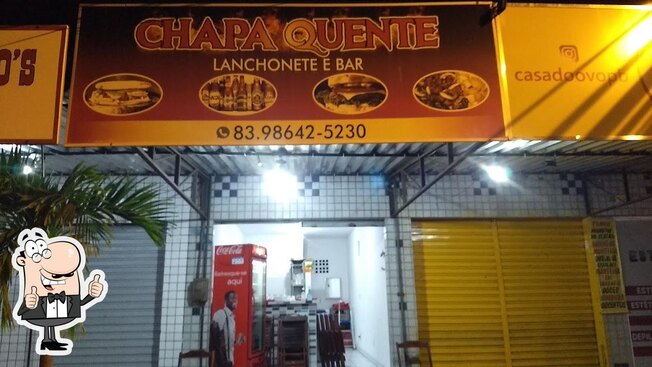Chapa quente lanchonete e bar, João Pessoa - Menu do restaurante ...