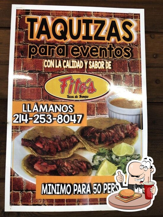 Carta del restaurante Fito's Tacos De Trompo, Dallas, W Clarendon Dr