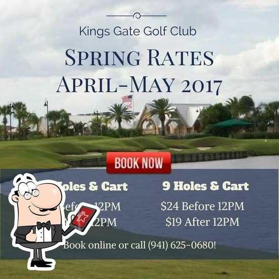 Menu at Lions Den Restaurant at Kings Gate Golf Club, Port Charlotte