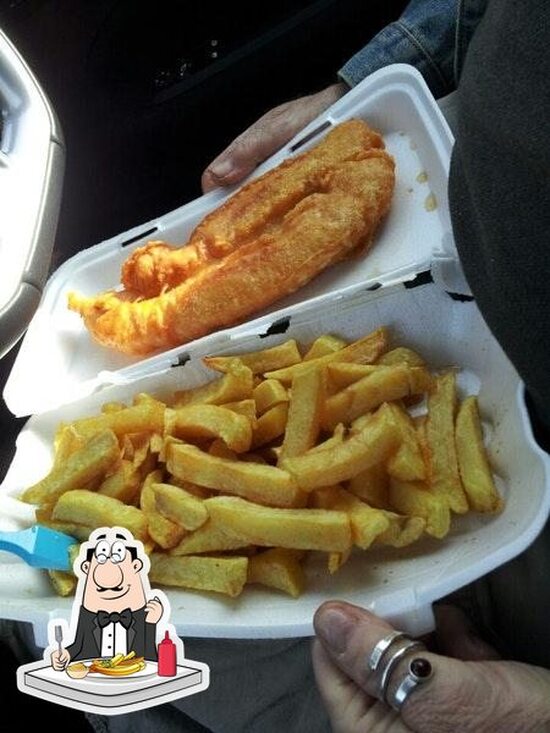 Menu at Top Of The Hill Chip Shop fast food, Sandbach