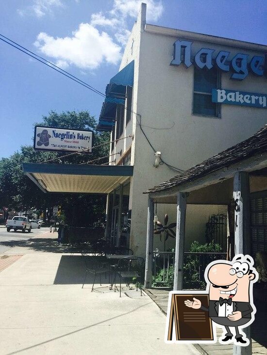 Menu at Naegelin's German Bakery, New Braunfels