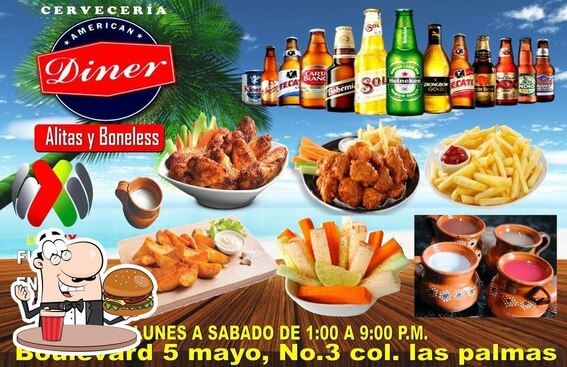 Carta Del Pub Y Bar Diner Dorada Heroica Puebla Del Zaragoza