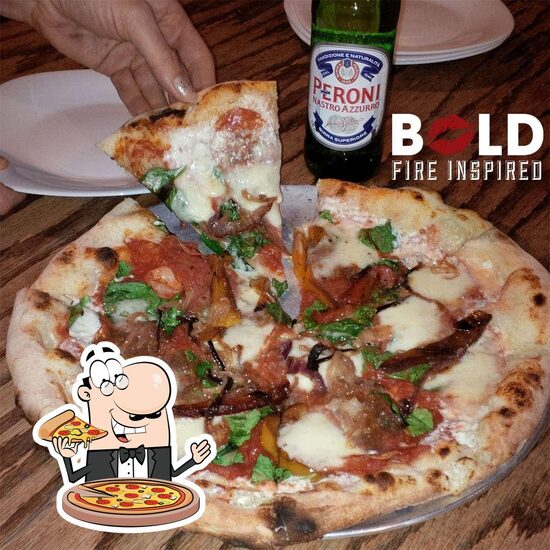 Menu at Bold Pizzeria, Kamloops