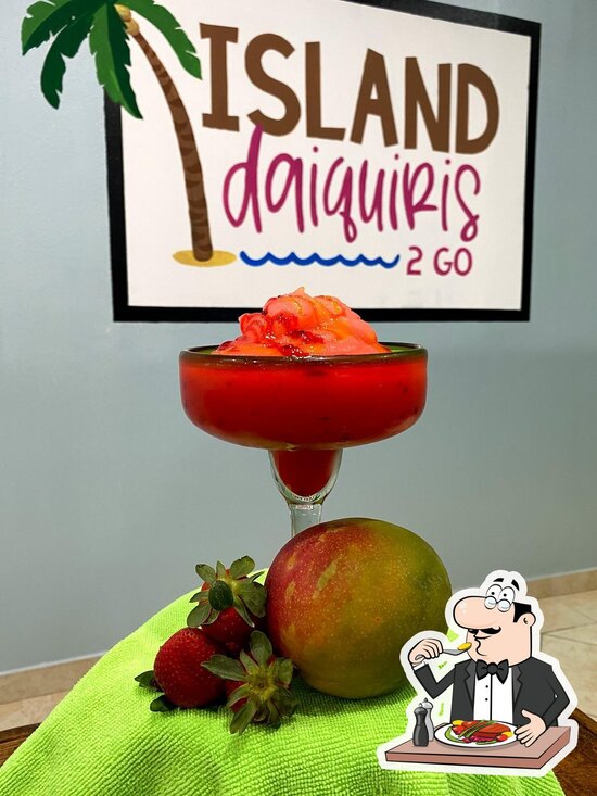 Menu at Island Daiquiris 2 Go pub & bar, South Padre Island