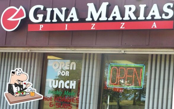 Menu at Gina Maria's Pizza pizzeria, Eden Prairie, Mitchell Rd